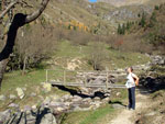 Ponticello sulla Valcorte nei pressi del Rif. Alpe Corte - foto  Piero Gritti