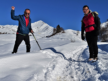 Sulle nevi dei Piani d’Artavaggio (1650 m) da Avolasio (1050 m) il 29 novembre 2021  - FOTOGALLERY