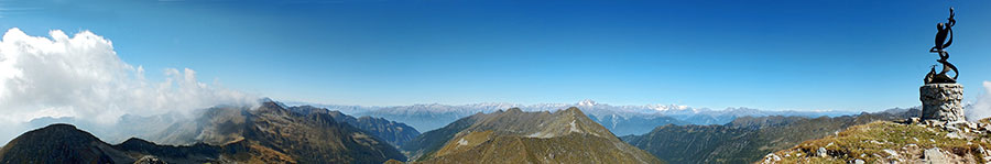 CIMA CADELLE (2483 m.), dalla Baita del Camoscio (20-09-2013)