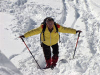 Camminare in un mare di neve...faticoso, ma bello!