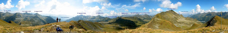 Dalla Cima di Lemma (mt.2346)