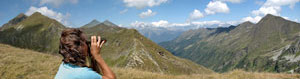 Vista sulla Valcervia e verso le Allpi Retiche foto Piero Gritti 15 agosto 07