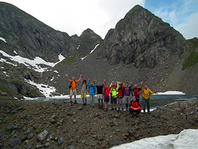 4° Pieroweb Amici Orobie Day - Il gruppo al LAGO ROTONDO (2246 m.), tre punte in cavalcata sul PIZZO TRONA (2510 m. ) - FOTOGALLERY
