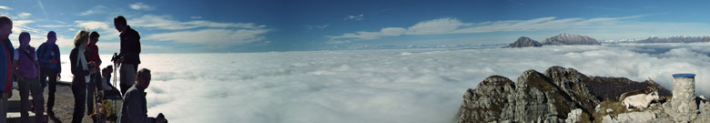 In Resegone il cielo è blu sopra le nuvole (sabato 6 novembre 2010)