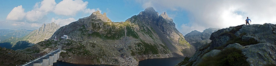 Lago d'Inferno (2085 m.)- Diga e invaso