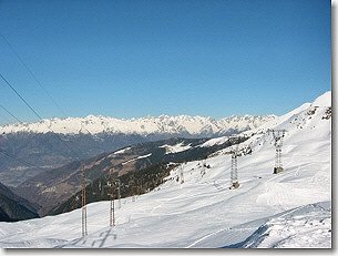 Le Alpi  Retiche dal Passo S. Marco