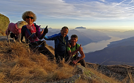 In vetta al panoramico Monte Duria (2264 m) il 22 dic. 2015 - FOTOGALLERY