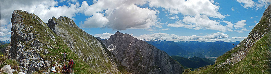 Al Passo delle ortiche (2292 m.)in Cimone della Bagozza