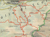 Cartina mappa Sentiero 423 - Schilpario-Passo di Corna Busa-Pizzo Camino Camino