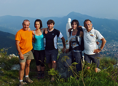 Anello tardo-pomeridiano Monti Poieto e Cornagera da Aviatico il 17 luglio 2014 - FOTOGALLERY