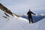 Sci alpinismo dal Rif. Cimon della Bagozza - foto Gigliola Ziglioli