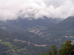 Vista autunnale sulla Valle Serina con Frerola e Serina - foto Jessica Gritti