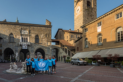 Sabato 27 e Domenica 28 Settembre 2014 – Il Diavolo veste Unicef: staffetta da Bergamo al P.zo del Diavolo di Tenda ì -  FOTOGALLERY