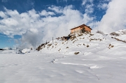 Al Passo Portula con neve ottobrina il 2 novembre 2012  FOTOGALLERY