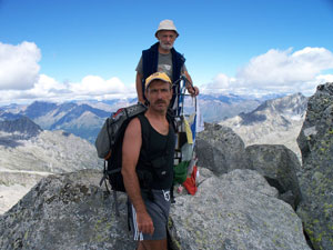 Salita al Corno del Cristallo 2988 e Cima di Plem 3182 m (Val Camonica) del 9 agosto 2008 - FOTOGALLERY