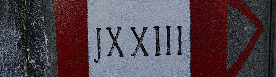 Il simbolo del sentiero di Papa Giovanni XXIII