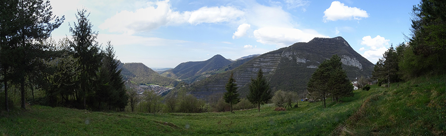 Da 'Casa Castello' vista panoramica
