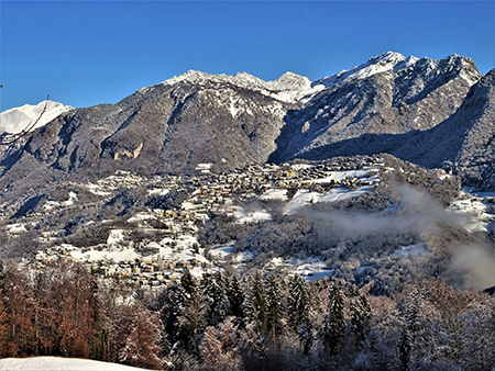Panorami con le prime nevi da Miragolo S. Salvatore di Zogno il 3 dicenmbre 2020- FOTOGALLERY