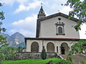 Vista su Cima la Croce dalla Parrocchiale di Oltre il Colle