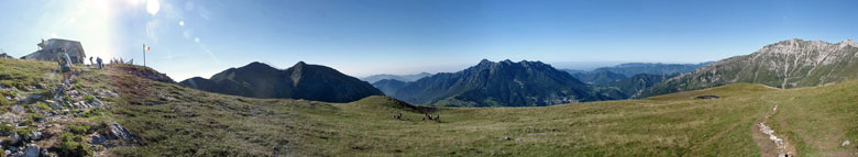 Arrivo al Rif. Capanna 2000 in Pian Cansaccio