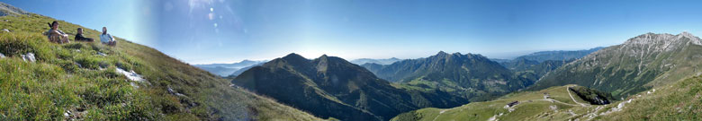 Salendo dal Rifugio Capanna 2000 al Pizzo Arera