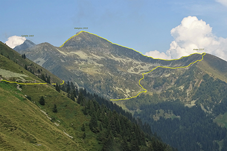 Monti Valegino (2415 m) ed Arete (2227m) ad anello dalla Baita del Camoscio il 27 agosto 2019 - FOTOGALLERY