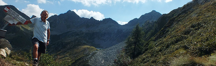 Cima Cadelle a sx, Monte Valeggino a dx