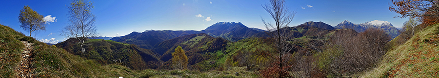 Panorama dal sentiero 21 D.O.L.