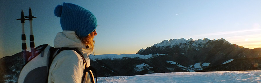 Inizia lo spettacolo del tramonto