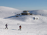 Con le ciaspole sulla neve del'Avaro