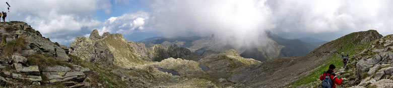 Da Cima di Valpianella verso il Rif.Benigni
