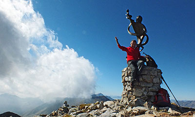 Ritorno col sole in CIMA CADELLE (2483 m.), salito dalla Baita del Camoscio il 20 settembre 2013  - FOTOGALLERY