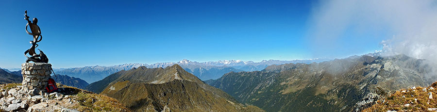 Da Cima Cadelle vista verso nord