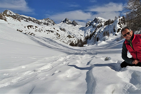 Splendida invernale al RIF. CALVI (2006 m) da Carona il 15 febb.2020- FOTOGALLERY