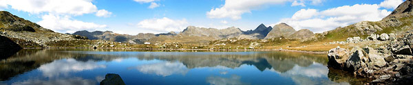 Panoramica  Lago dei Curiosi
