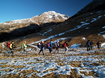 Invernale in Cima Camplano dal Passo-Monte di Zambla il 25 gennaio 2012 - FOTOGALLERY