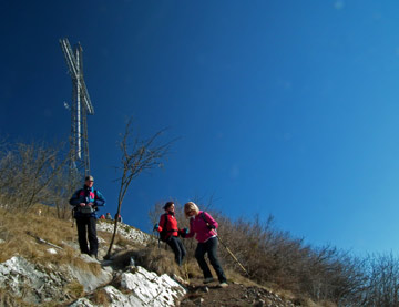 Ritorno invernale in CANTO ALTO e Rifugio Alpini Canto Alto salendo da Cler di Sedrina e dai Prati Parini  - FOTOGALLERY