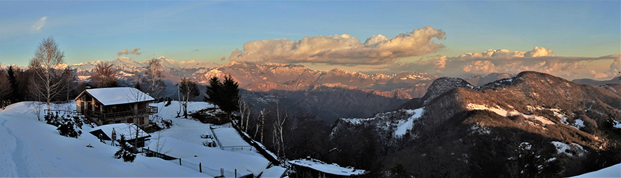 Panoramica dal Rif. 'I Lupi' 