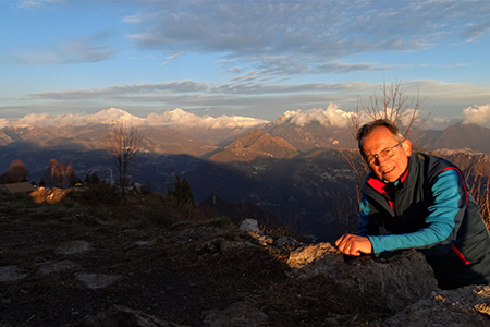CASTEL REGINA (1424 m) e PIZZO CERRO ( 1285 m) ad anello da Catremerio il 14 dicembre 2017 - FOTOGALLERY