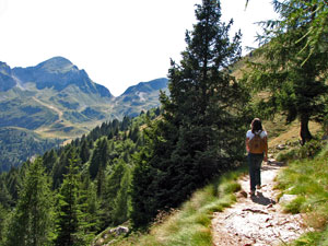 Dal sentiero 101 per il Passo di Tartano