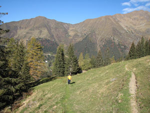 Sul 115 con vista verso il Segade e il Fioraro
