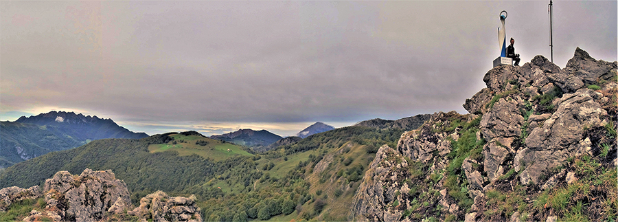 Alla Madonna delle cime sul Cotrno Zuccone (1458 m)