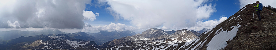 Salendo in Sodadura dalla cresta sud ovest - 3