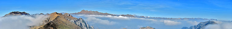 Da cima Sodadura ...il cielo è blu sopra le nuvole! - foto Piero 14 ott 07