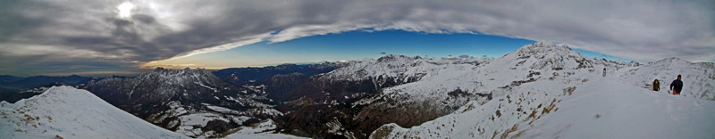 Panoramica da Cima Grem