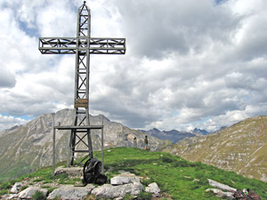 Dalla vetta vista vesro nord