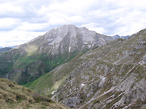 Dalla selletat vista sul sentiero 237