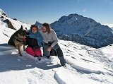 Salita al Passo di Mezzeno con la neve di fine novembre 2007 - vedi fotogallery