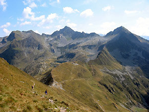Discesa da Cima di Lemma al Passo di Tartano