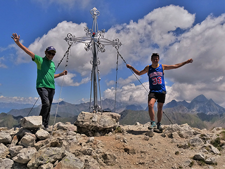 CORNO STELLA (2620 m), monti, laghi, fiori, stambecchi-11lu22 - FOTOGALLERY